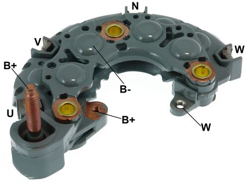 PLACA RETIFICADORA ALTERNADOR CHRYSLER 95A - GA1252