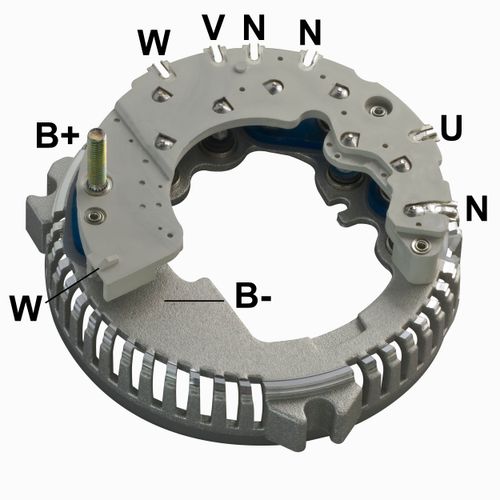 PLACA RETIFICADORA ALTERNADOR MAZDA FORD 95A - GA1201