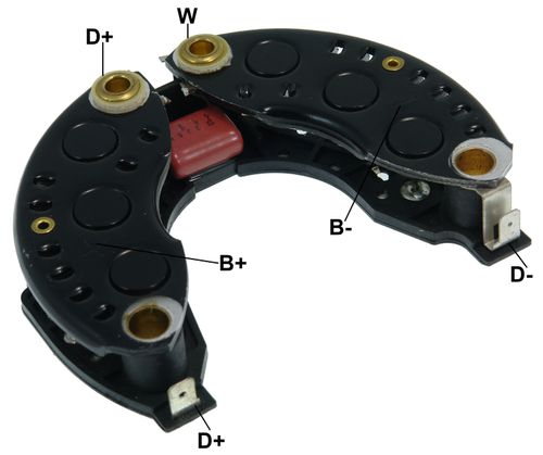 PLACA RETIFICADORA ALTERNADOR VOLVO FH 12 VALEO 120A  - GA1882