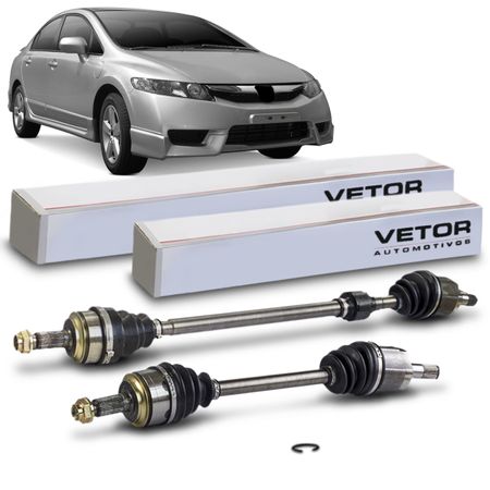 Par Semi Eixo Completo New Civic
