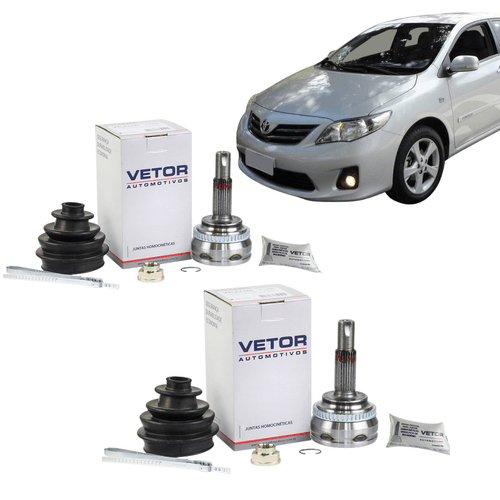 Par Junta Homocinética Corolla 2.0 16v Flex C/ Abs