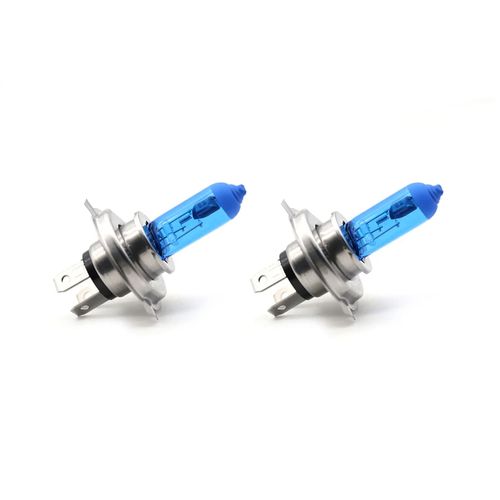 Par De Lampadas Super Branca H4 60/55W 12V 8500K