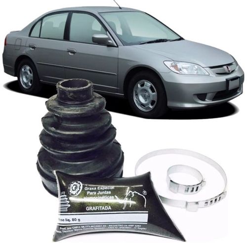 Coifa do Cambio Honda Civic 1.7 De 2001 A 2006