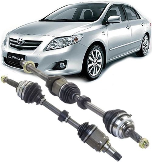 Par de Semi Eixo Homocinetico Toyota Corolla 2.0 Apos 2009 a 2014