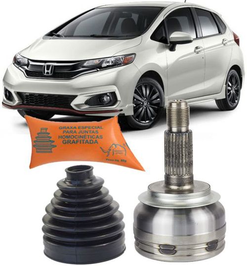 Junta Homocinetica Honda Fit e City 1.5 16v Flex de 2015 à 2020 - 30x26