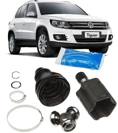 Tulipa Trizeta e Coifa Tiguan 2.0 16V Tsi Turbo Esquerdo de 2008 a 2017