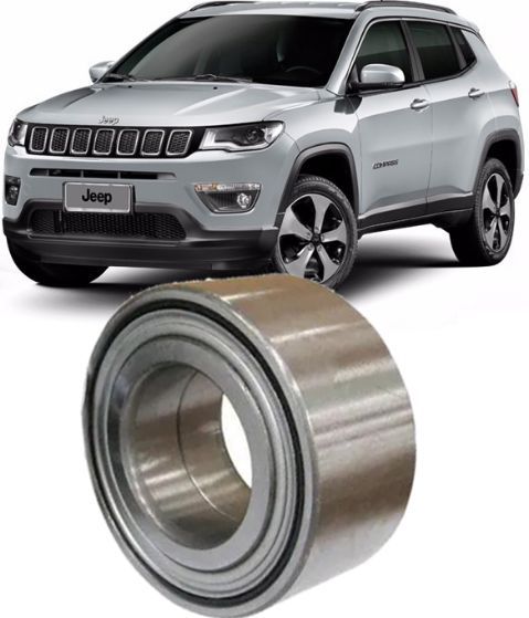 Rolamento de Roda Dianteira Jeep Compass 2.0 16v 4x2 De 2011 A 2019