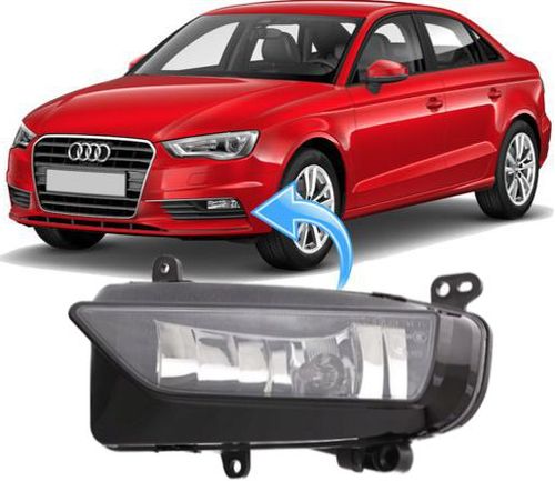 Farol de Milha Auxiliar A3 Sedan Ambition 1.8 Tfsi 2013 a 2016 - Esquerdo