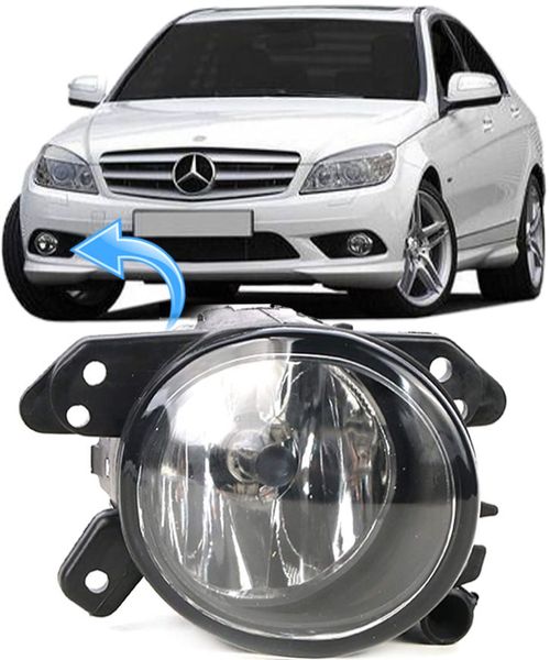 Farol de Milha Mercedes C180 C200 C280 de 2007 À 2011 - Ld Direito