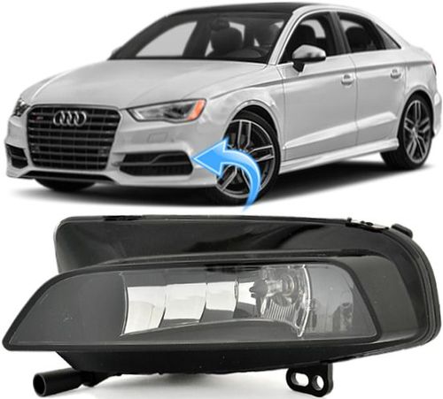 Farol De Milha Auxiliar Audi S3 Sportback Ou Sedan 2.0 Tfsi 2013 À 2016 - Esquerdo