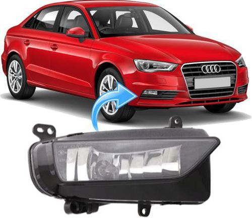 Farol de Milha Auxiliar A3 Sedan Ambition 1.8 Tfsi 2013 a 2016 - Direito