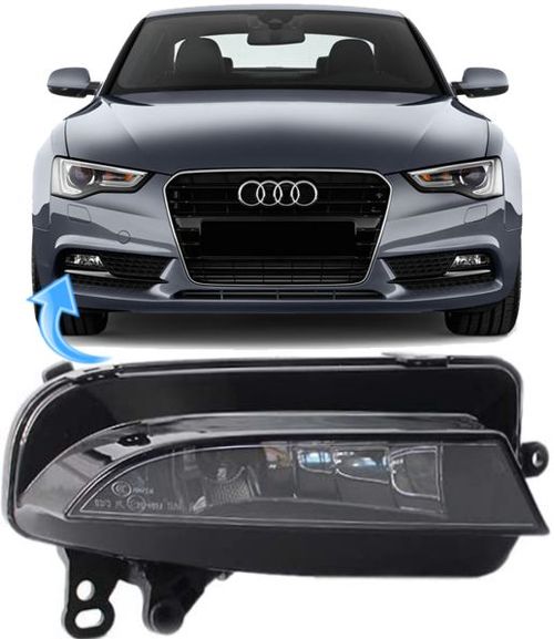 Farol De Milha Auxiliar Audi A5 De 2012 À 2017 - Direito