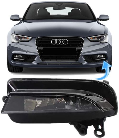 Farol De Milha Auxiliar Audi A5 De 2012 À 2017 - Esquerdo