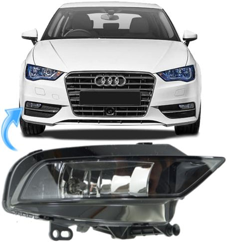 Farol De Milha Auxiliar Audi A3 Hatch Ambition 1.8 Tfsi 2013 À 2016 - Direito