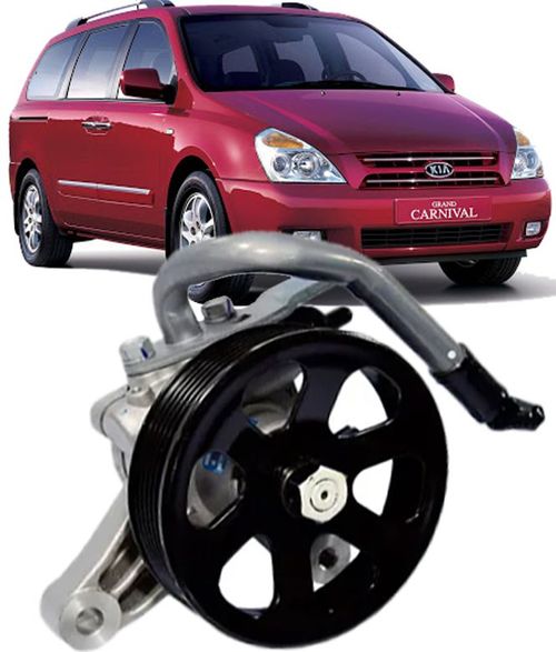 Bomba de Direção Hidráulica Kia Carnival 3.8 e 3.5 V6 24v de 2006 À 2015