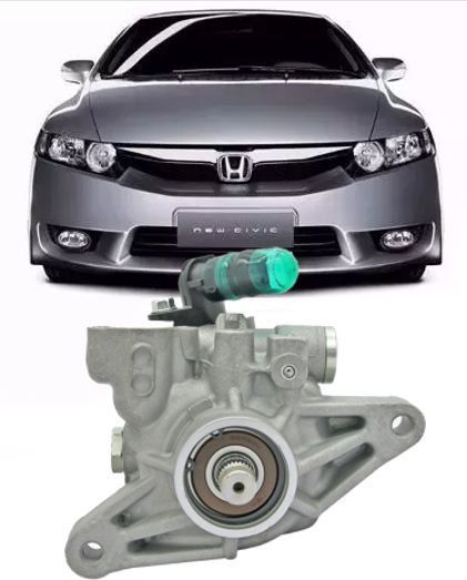 Bomba de Direcao Hidraulica New Civic 1.8 16V de 2006 a 2011 -  56110-rna-a01