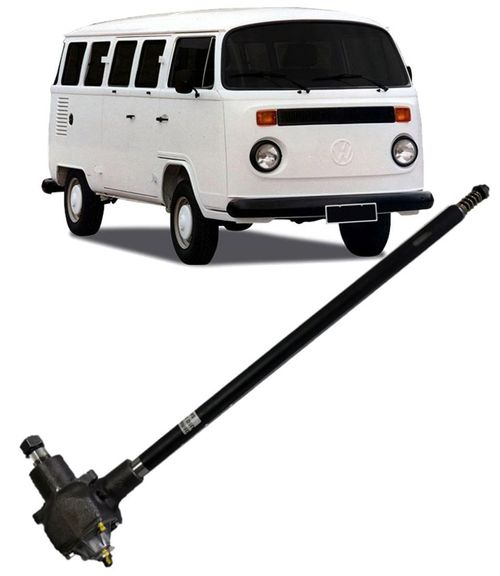 Caixa De Direcao Kombi 1.6 Clipper Estriada 1982 ate 1996 Roletada Semi Hidraulica