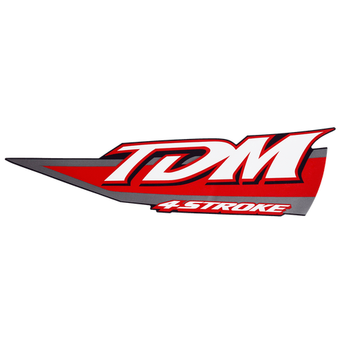 Adesivo da Aba Tanque TDM 225 2003 Preto Original Yamaha