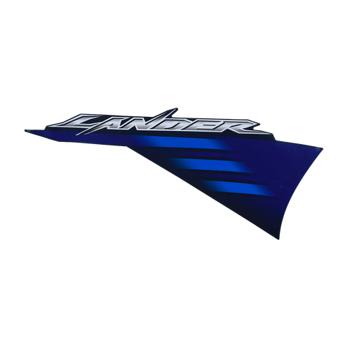 Faixa Aba do Tanque Direita Preto Lander 07 Original Yamaha