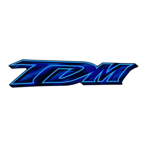Emblema Esquerdo Aba do Tanque TDM 850 2001 Original Yamaha