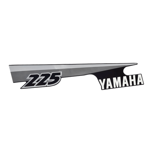 Faixa Adesivo Tampa Lateral Esq TDM 225 02 Preta Original Yamaha
