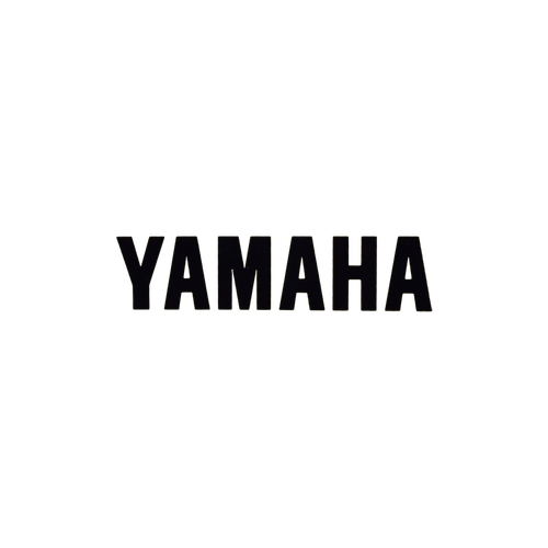 Adesivo Emblema Yamaha Preto YZ 250 250F 125 450F Original Yamaha