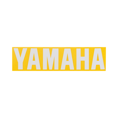 Faixa Adesivo Yamaha Branco 16cm X 3,6cm Original Yamaha