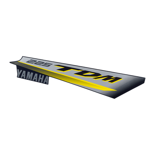 Faixa Adesivo Tampa Lateral Direita TDM 225 2004 Original Yamaha