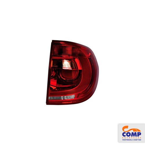 Lanterna Traseira Direita Fox 2010 até 2014 JCV 1068.22 Fumê