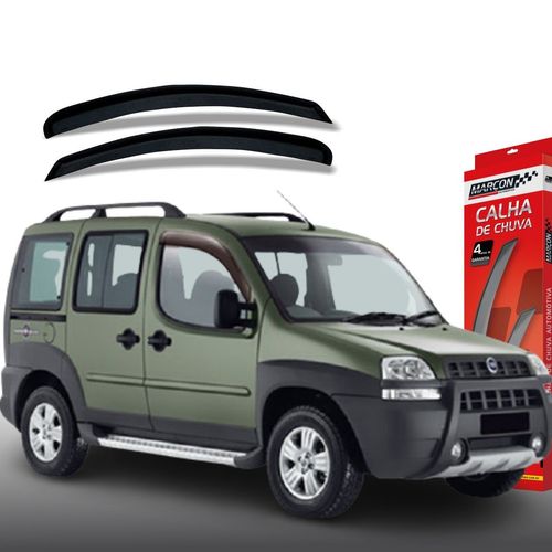 Calha de Chuva Doblô 2 Portas Fiat Marçon