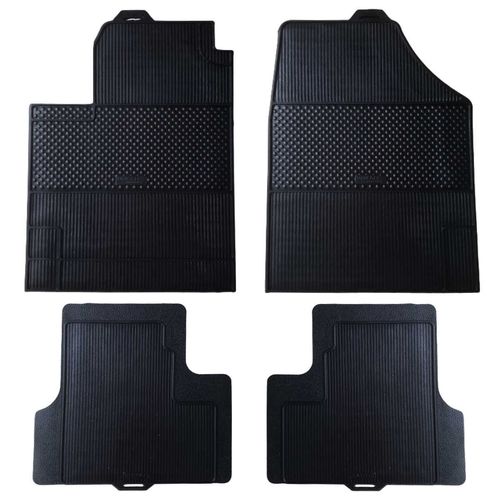Jogo Tapete Borracha HB20 Hyundai BRB Linha Stratus - 4 Peças