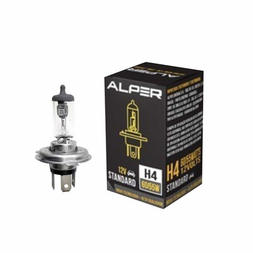Lâmpada H4 Alper Standard 12V 60/55W 3200K