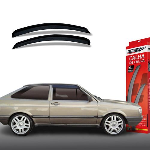 Calha de Chuva Gol Voyage Parati Saveiro 1987 até 1994 2 Portas Volkswagen Marçon