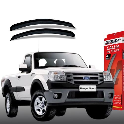 Calha de Chuva Ranger até 2012 2 Portas Ford Marçon