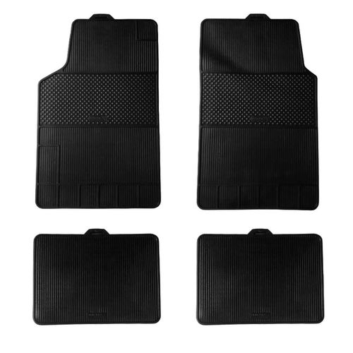 Jogo Tapete Borracha Modelo Universal Série 2 BRB Linha Stratus - 4 Peças