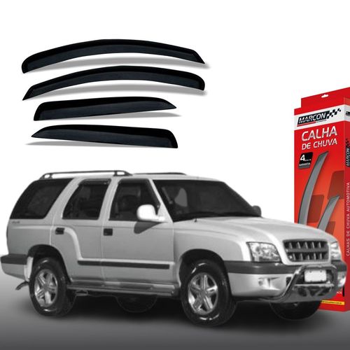 Calha de Chuva Blazer 4 Portas Chevrolet GM Marçon