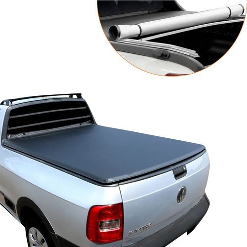 Capota Marítima Saveiro G5 G6 G7 Cabine Simples Volkswagen - Sem Gancho - Solar Slim Exclusive