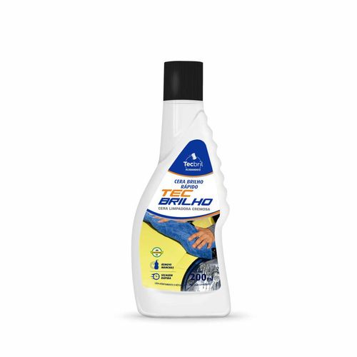 Cera Brilho Rápido 200ml Tecbril