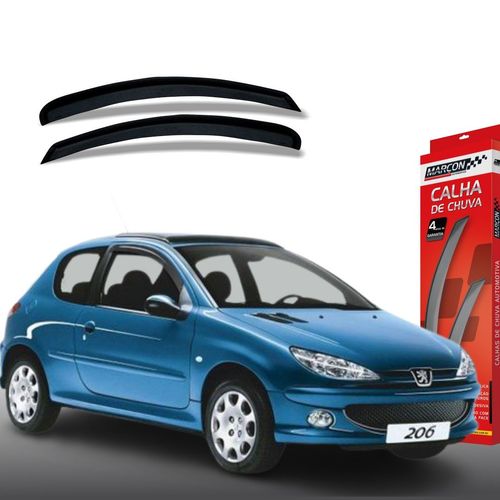 Calha de Chuva 206 207 2 Portas Peugeot Marçon