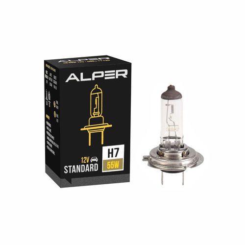 Lâmpada H7 Alper Standard 12V 55W 3200K