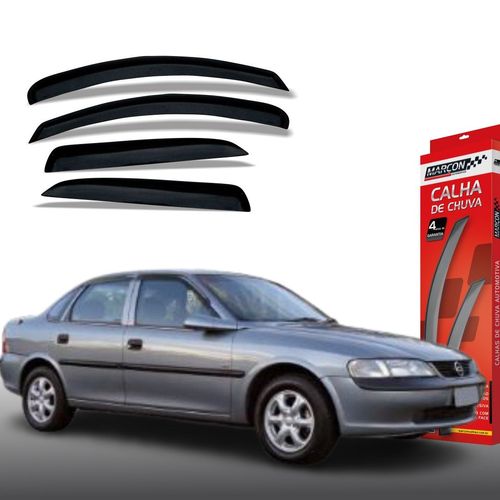 Calha de Chuva Vectra Sedan Hatch 2005 em Diante 4 Portas Chevrolet GM Marçon