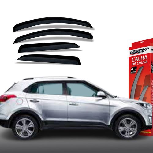 Calha de Chuva Creta 4 Portas Hyundai Marçon