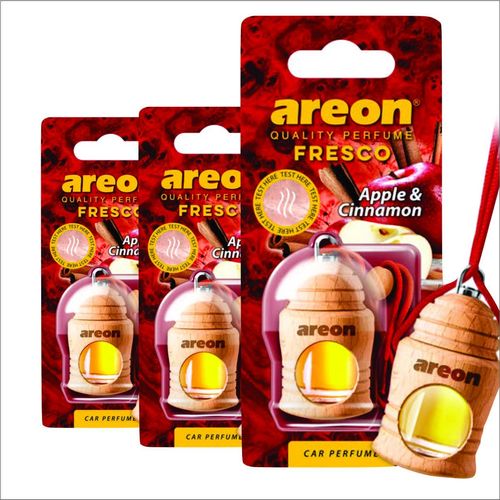 Aromatizante Areon Fresco Apple e Cinnamon 4ml - 3 Peças