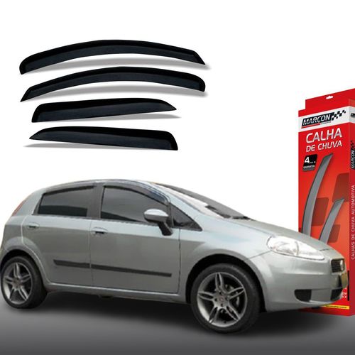 Calha de Chuva Punto 4 Portas Fiat Marçon