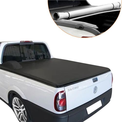 Capota Marítima Saveiro G2 G3 G4 Cabine Simples - Sem Grade Com Estepe - Solar Slim Exclusive