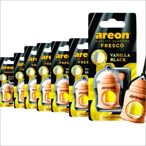 Aromatizante Areon Fresco Vanilla Black 4ml - 7 Peças