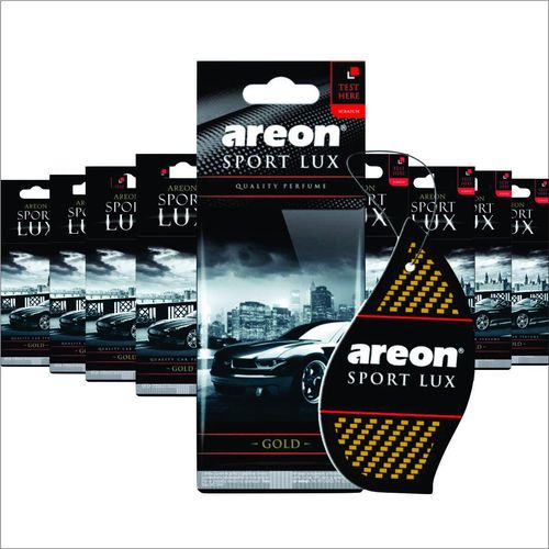 Aromatizante Areon Sport Lux Gold - 9 Peças