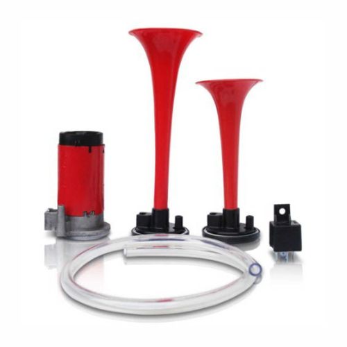 Buzina Eletropneumática 2 Cornetas 12V Vetor