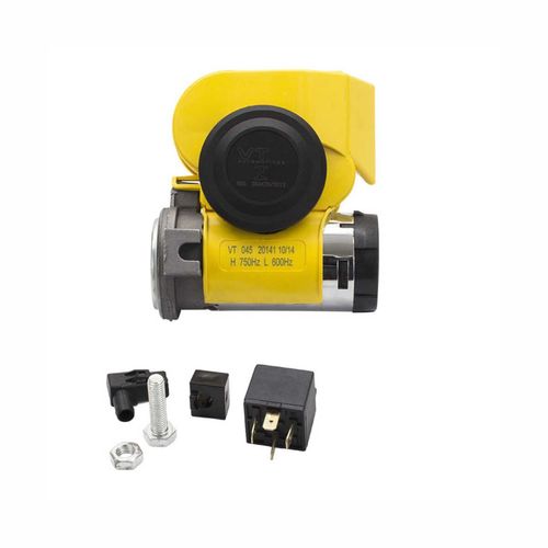 Buzina Eletropneumática 2 Cornetas Compactadas 12V Vetor