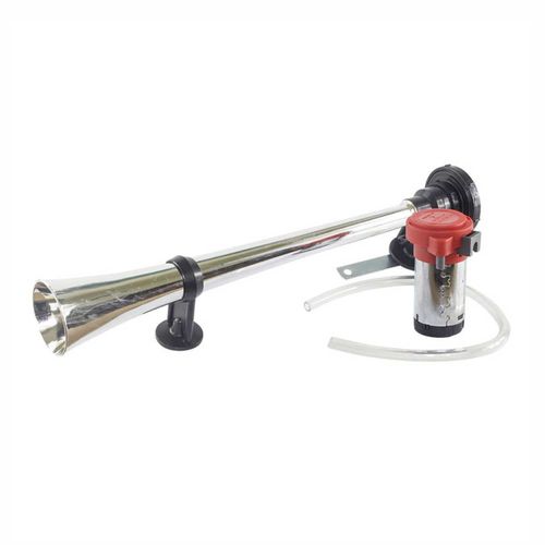 Buzina Eletropneumática 1 Corneta Cromada 12V Vetor
